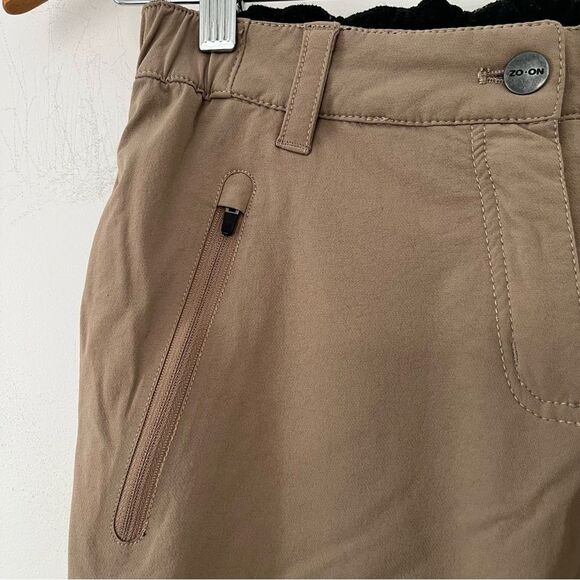 ZO ON Iceland Beige Softshell Performance Athletic Travel‎ Pants - Picture 6 of 10